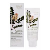 3W CLINIC ACACIA HAND CREAM, Крем для рук Акация. Нежность и Свежесть. 100мл. от официального дистрибьютора "Кореал - Настоящая Корея"