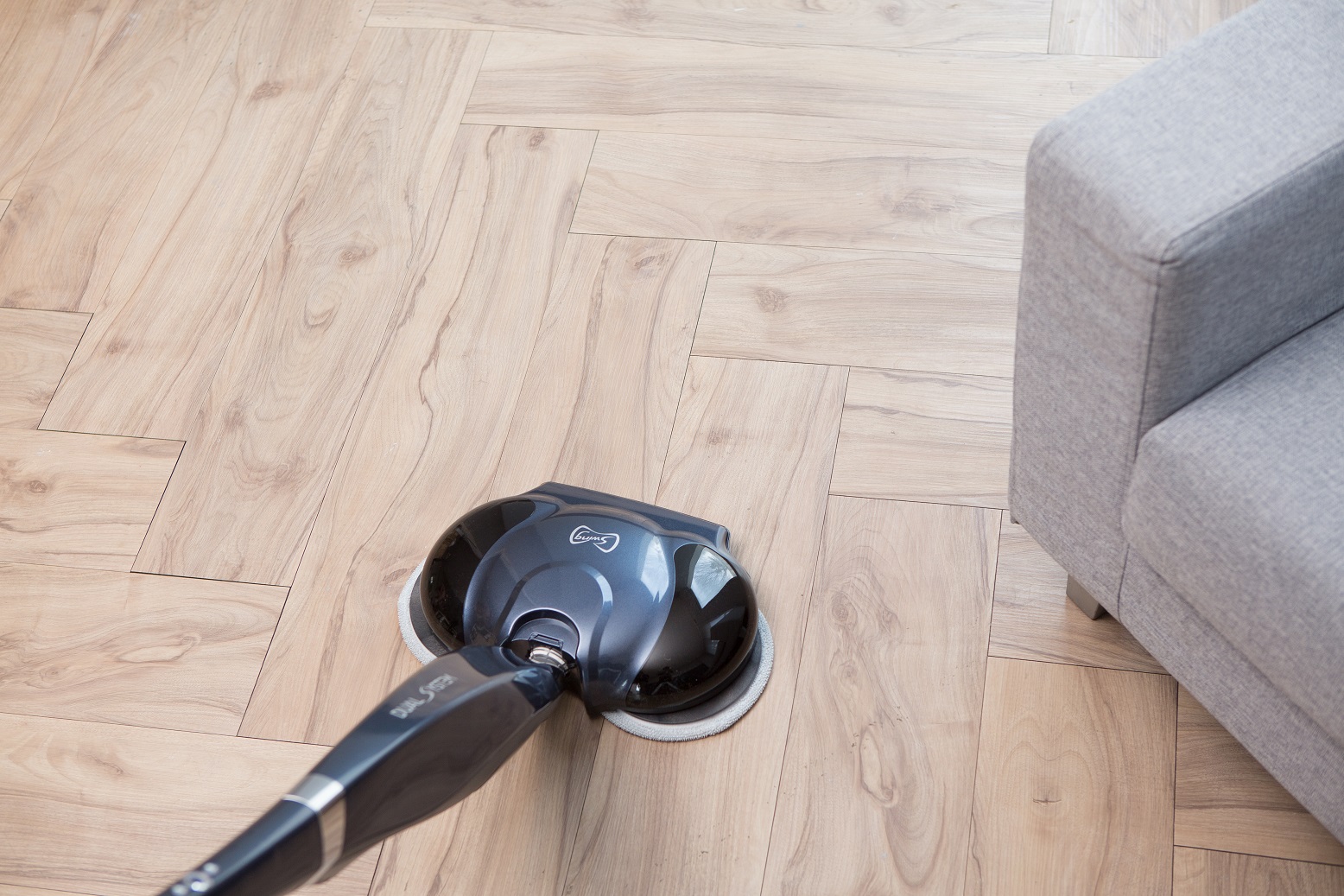 Беспроводной полотер - пылесос SWING (СВИНГ)-8500 (синий) от компании "Кореал - Настоящая Корея"