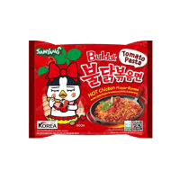 Лапша пачка Samyang острая курица в томатной пасте Hot Chicken Flavor Ramen Tomato Pasta,140 гр от компании "Кореал - Настоящая Корея" являющейся официальным дистрибьютором в России  Лапша пачка Samyang острая курица в томатной пасте Hot Chicken Flavor Ramen Tomato Pasta,140 гр от компании "Кореал - Настоящая Корея"
