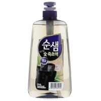 Средство для мытья посуды СУНСЭМ Бамбуковый уголь 1000г от официального дистрибьютора "Кореал - Настоящая Корея"