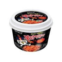 Samyang Рисовые палочки "Топокки со вкусом острой курицы Булдак" 185гр от официального дистрибьютора "Кореал - Настоящая Корея"