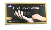 Перчатки для приготовления пищи Chef Gloves Clean Wrap (20 шт.) от официального дистрибьютора "Кореал - Настоящая Корея"