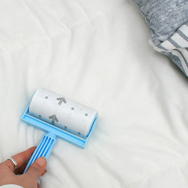 Валик для одежды Sun's 100 T-handle (синий) со сменным блоком (10 м, 64 листа) от компании "Кореал - Настоящая Корея"