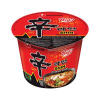 Лапша чашка Nongshim Шин рамен говядина острая Shin Ramyun, 114 г. от официального дистрибьютора "Кореал - Настоящая Корея"