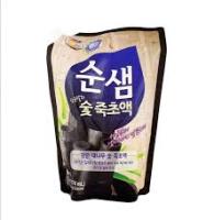 Средство для мытья посуды СУНСЭМ Бамбуковый уголь 1200г (запаска) от официального дистрибьютора "Кореал - Настоящая Корея"
