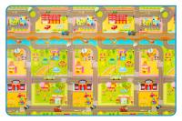 Двухсторонний ПЭТ коврик Prime Living 180 x 200 x 1 см, Мишка на каникулах/Дороги от компании "Кореал - Настоящая Корея" являющейся официальным дистрибьютором в России  Двухсторонний ПЭТ коврик Prime Living 180 x 200 x 1 см, Мишка на каникулах/Дороги от компании "Кореал - Настоящая Корея"