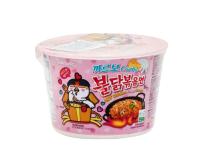 Лапша чашка Samyang Hot CHICKEN BIG BOWL CARBONARA со вкусом острой курицы в соусе карбонара, 105 г. от компании "Кореал - Настоящая Корея" являющейся официальным дистрибьютором в России  Лапша чашка Samyang Hot CHICKEN BIG BOWL CARBONARA со вкусом острой курицы в соусе карбонара, 105 г. от компании "Кореал - Настоящая Корея"