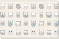 Двухсторонний коврик Bubble play 190x130x4 см, Нежные Совы/Елочки от компании "Кореал - Настоящая Корея" являющейся официальным дистрибьютором в России  Двухсторонний коврик Bubble play 190x130x4 см, Нежные Совы/Елочки от компании "Кореал - Настоящая Корея"