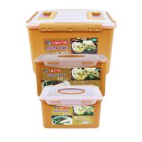 Выгодный комплект пищевых контейнеров с прессом для засолки HOLD LOCK (5 л./9.5 л./16 л.)  от официального дистрибьютора "Кореал - Настоящая Корея"