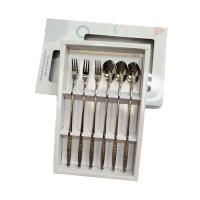 Набор десертных ложек и вилок на 3 персоны DMK-1692 от компании "Кореал - Настоящая Корея"