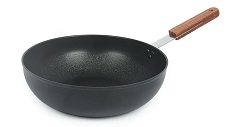 Cковорода Oslo IH 28 см вок для индукционных плит без крышки от компании "Кореал - Настоящая Корея"