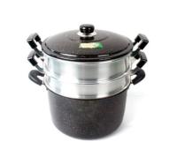 Трехъярусная пароварка Emperor's Imperial 30 см от компании "Кореал - Настоящая Корея"