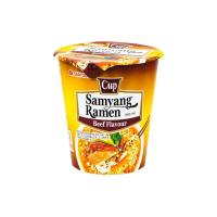 Лапша стакан Samyang рамен со вкусом говядины, 65 г. от компании "Кореал - Настоящая Корея"