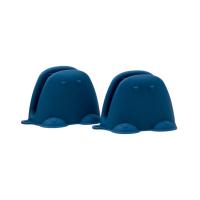 Силиконовая прихватка - варежка KF Pastel (2 шт.) (синий) от компании "Кореал - Настоящая Корея" являющейся официальным дистрибьютором в России  Силиконовая прихватка - варежка KF Pastel (2 шт.) (синий) от компании "Кореал - Настоящая Корея"