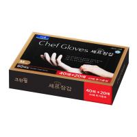 Перчатки нитриловые гипоаллергенные Chef Gloves Clean Wrap (60 шт.) от компании "Кореал - Настоящая Корея"