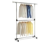 Двухуровневая напольная вешалка для одежды 127*200*42 LS-0346 от компании "Кореал - Настоящая Корея"