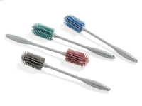 Силиконовая щетка для мытья бутылок широкая KF Pastel  от компании "Кореал - Настоящая Корея" являющейся официальным дистрибьютором в России  Силиконовая щетка для мытья бутылок широкая KF Pastel  от компании "Кореал - Настоящая Корея"