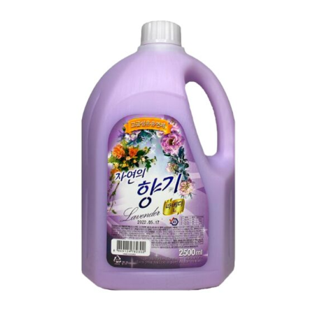 Кондиционер для белья, Лаванда/Lavender  fabric softener, Nature, Ю.Корея, 2500 г от компании "Кореал - Настоящая Корея"