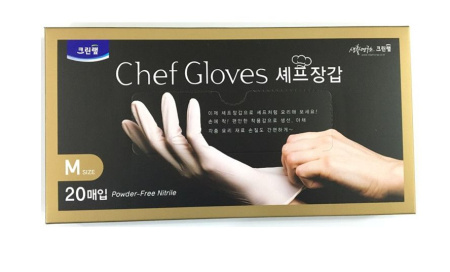 Перчатки для приготовления пищи Chef Gloves Clean Wrap (20 шт.) от компании "Кореал - Настоящая Корея"