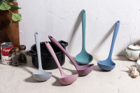 Силиконовый половник KF Pastel от компании "Кореал - Настоящая Корея" являющейся официальным дистрибьютором в России  Силиконовый половник KF Pastel от компании "Кореал - Настоящая Корея"