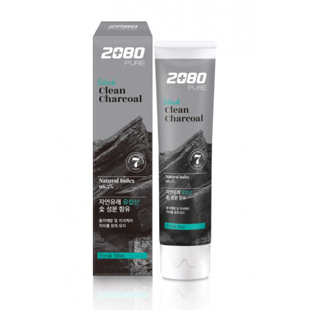 Зубная паста 2080 УГОЛЬ И МЯТА 120г от компании "Кореал - Настоящая Корея"