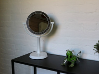 Двухстороннее макияжное зеркало со светодиодной подсветкой Diasonic DL-100CH от компании "Кореал - Настоящая Корея"