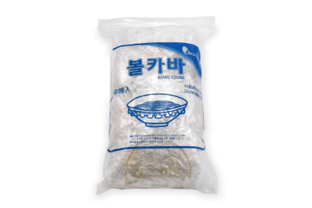 Многоразовая полиэтиленовая крышка-чехол на резинке 40 шт. от компании "Кореал - Настоящая Корея"
