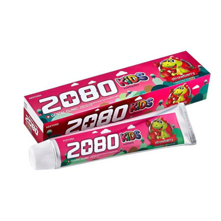 Зубная паста 2080 ДЕТСКАЯ КЛУБНИЧНАЯ 80г от компании "Кореал - Настоящая Корея"