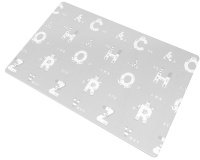 Двухсторонний коврик Design Cushion Кактусы/Алфавит 200х140х1.2 см от компании "Кореал - Настоящая Корея" являющейся официальным дистрибьютором в России  Двухсторонний коврик Design Cushion Кактусы/Алфавит 200х140х1.2 см от компании "Кореал - Настоящая Корея"