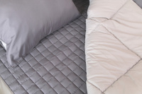 Комплект постельного белья GOCHU Solido set K серый 