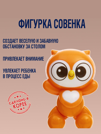 Детские палочки для еды STEP1-OWL от компании "Кореал - Настоящая Корея"