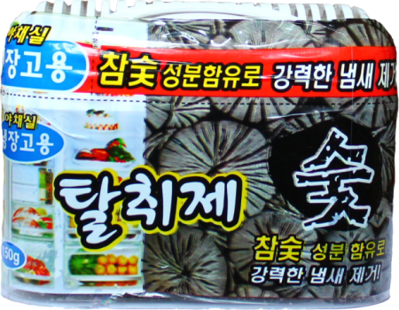 133013 HAPPYROOM Поглотитель запахов для  холодильников (уголь) 150г от компании "Кореал - Настоящая Корея"