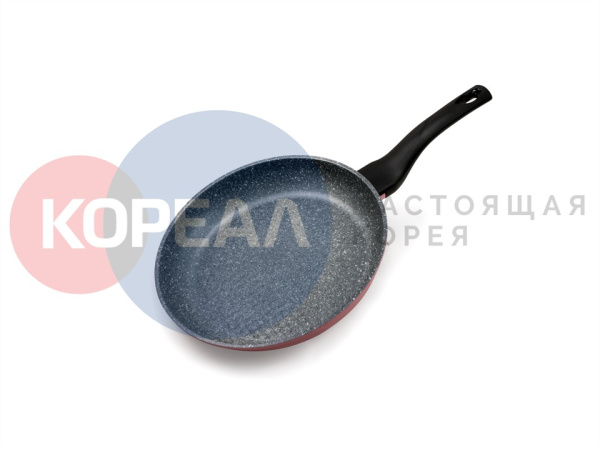 Сковорода Ecoramic 28 см СТАНДАРТ с каменным антипригарным покрытием без крышки от официального дистрибьютора "Кореал - Настоящая Корея"