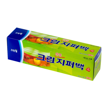 Зип пакеты 30*35 Clean Wrap (50 шт.) от компании "Кореал - Настоящая Корея"