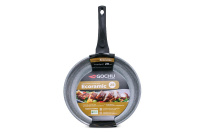 Сковорода Gochu Ecoramic 28 см СТАНДАРТ с каменным покрытием для всех видов плит без крышки от компании "Кореал - Настоящая Корея"