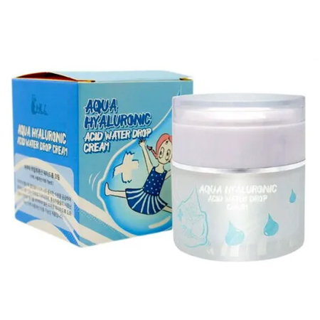 ELIZAVECCA Aqua Hyaluronic Acid Water Drop Cream Увлажняющ.крем с гиалуроновой кислотой,50 мл от компании "Кореал - Настоящая Корея"