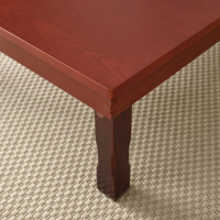 Корейский стол 800*800 красное дерево RED NEW от компании "Кореал - Настоящая Корея"