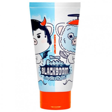 Elizavecca Черная кислородная маска для очищения пор Hell-Pore Bubble Blackboom Pore Pack от компании "Кореал - Настоящая Корея"