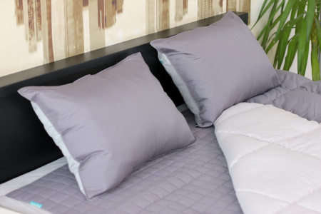 Комплект постельного белья GOCHU Solido set K серый 