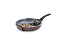 Сковорода Gochu Ecoramic 28 см СТАНДАРТ с каменным покрытием для всех видов плит без крышки от компании "Кореал - Настоящая Корея"