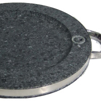 Каменная круглая жаровня YS-0630A от компании "Кореал - Настоящая Корея"