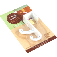 Двойной крючок для двери 80*105*25 мм. от компании "Кореал - Настоящая Корея"