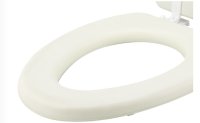 Мягкое сиденье для унитаза CHLOE-O (слоновая кость) от компании "Кореал - Настоящая Корея"
