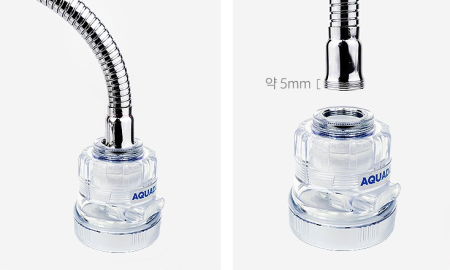 Кухонный фильтр AquaDuo SF-1000 для гибкого смесителя от компании "Кореал - Настоящая Корея"