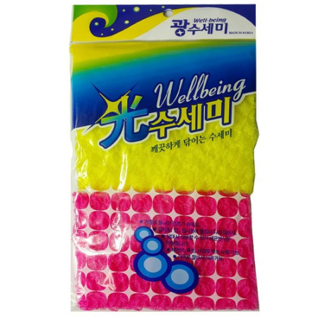 Скраббер для посуды Soft Scrubber Well-being (2 шт.) от компании "Кореал - Настоящая Корея"