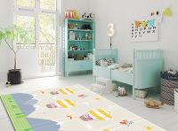 Портативный коврик Portable 140x200x1 см Малышарики от компании "Кореал - Настоящая Корея" являющейся официальным дистрибьютором в России  Портативный коврик Portable 140x200x1 см Малышарики от компании "Кореал - Настоящая Корея"