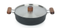 Кастрюля Oslo 3 л. IH 24 см низкая для индукционных плит с крышкой от компании "Кореал - Настоящая Корея"