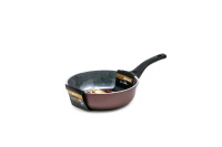 Сковорода Gochu Ecoramic 24 см ВОК с каменным покрытием для всех видов плит без крышки от компании "Кореал - Настоящая Корея"