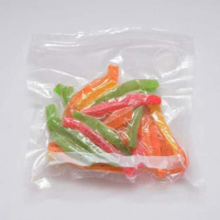 Комплект вакуумных зип пакетов с клапаном 28 х 28 см 10 шт. от компании "Кореал - Настоящая Корея"